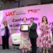 Ilumina Unidad Ejecutiva de la SET Torre Gubernamental con luces violeta