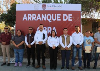 Firme el compromiso de Vero Aguirre de iluminar San Fernando