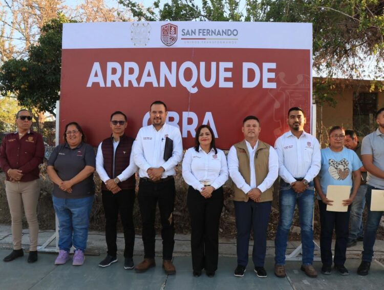 Firme el compromiso de Vero Aguirre de iluminar San Fernando