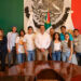 Estudiantes universitarios visitan la Presidencia Municipal.