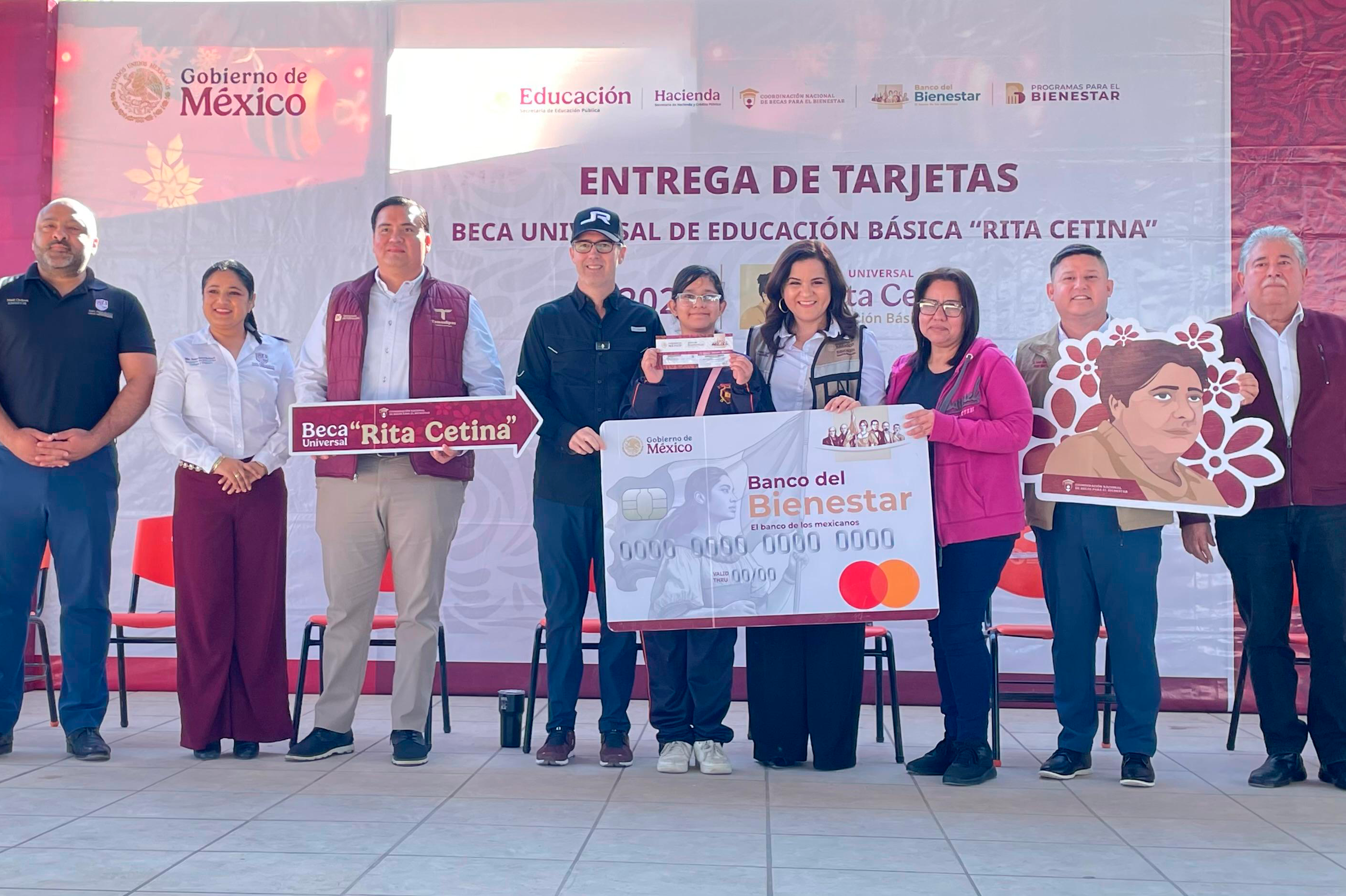 Inicia entrega de tarjetas Beca Rita Cetina en San Fernando
