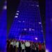 Ilumina Unidad Ejecutiva de la SET Torre Gubernamental con luces violeta