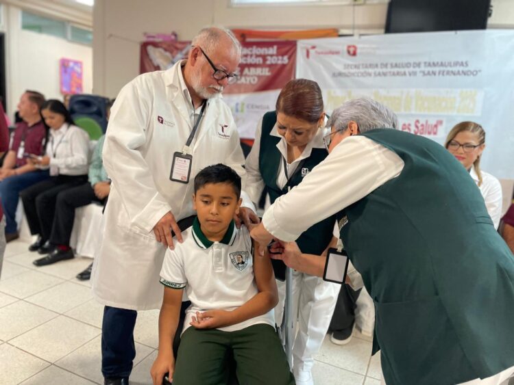 Realizaran Semana Nacional de Vacunación 2025 en San Fernando