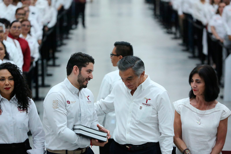 Américo Villarreal destaca avances en materia laboral