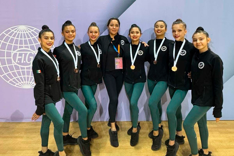 Gimnastas tamaulipecas siguen brillando en competencias internacionales