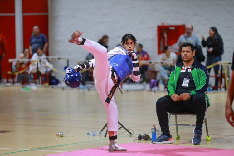 Allison Montelongo, talento tamaulipeco del taekwondo, destaca a nivel nacional
