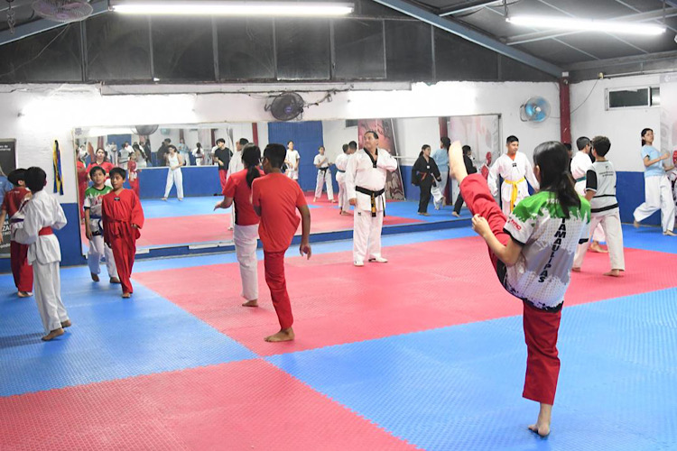 Van taekwondoínes del 11 Mina a Torneo G2