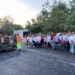 Continúa programa de mejoramiento de calles en la colonia Rivereña