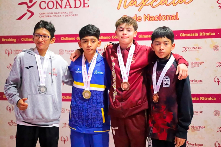 Cierra Tamaulipas con 17 medallas la Olimpiada Nacional CONADE 2025