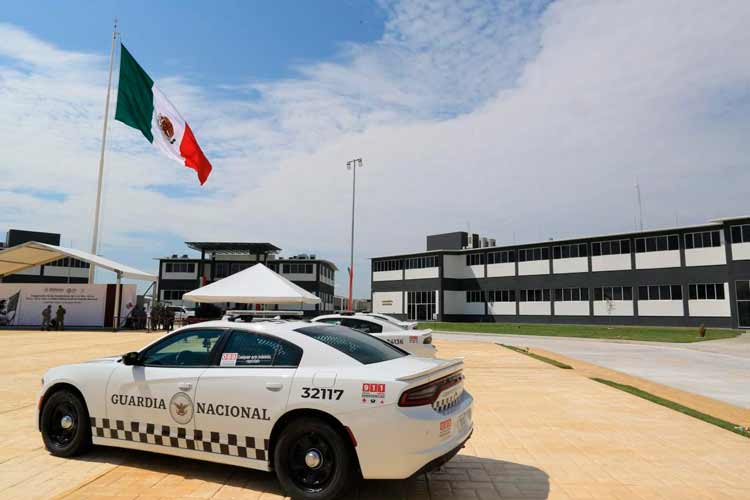 Ciudad Mier estrena nuevo complejo de la Guardia Nacional