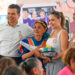 Festejan Lucy y Lalo a los abuelitos del DIF Victoria