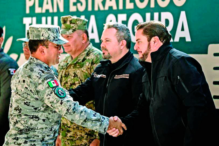 Vigilan la frontera de EU-México con poderes ampliados