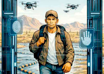 Nueva ‘piel’ digital revoluciona al muro fronterizo