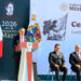 Carmen Lilia encabeza ceremonia del Día de la Bandera