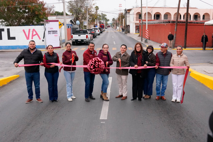 Transforman centro de Nuevo Laredo con obras viales