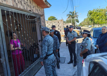 Con recorridos de proximidad, refuerzan Municipio, GN y GE seguridad en Victoria