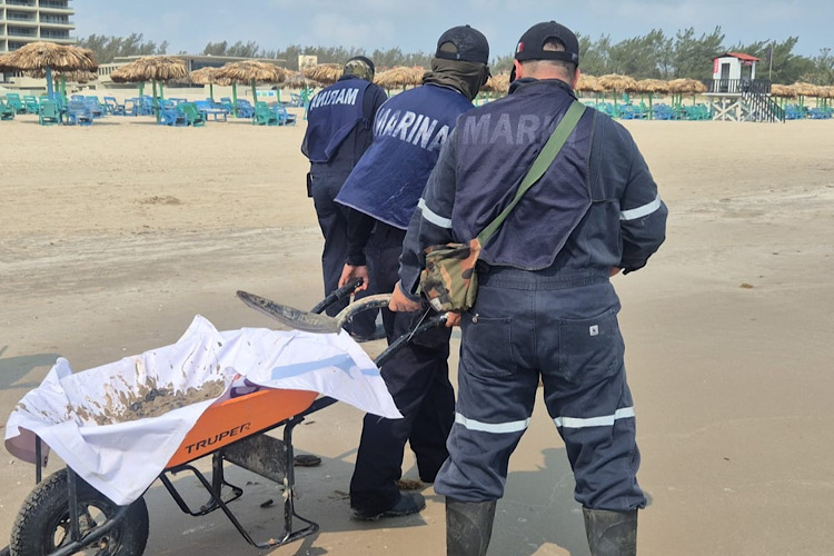 Detectan y retiran hidrocarburo en Playa Miramar