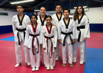 Taekwondoínes del 11 Mina avanzan a la Olimpiada Nacional