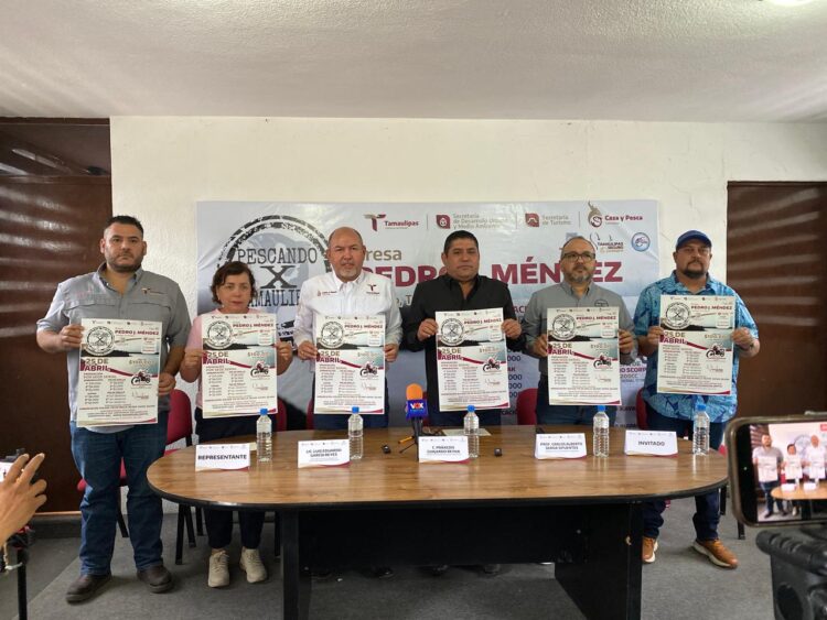 Segunda fecha de pesca deportiva en presa Pedro J. Méndez