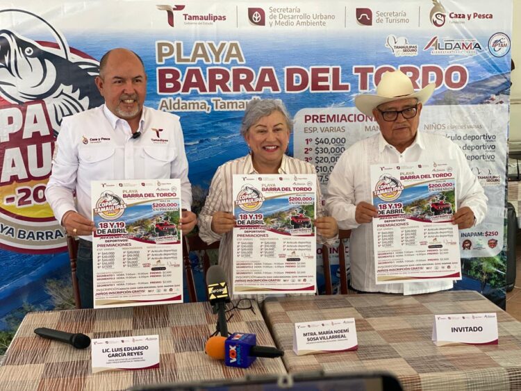 Invitan a torneo de pesca Copa Tamaulipas