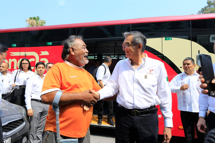 Pone en marcha Américo histórica modernización del transporte público en Tamaulipas