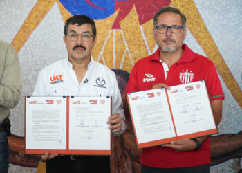 Formaliza la UAT alianza deportiva entre Correcaminos y el Club Necaxa