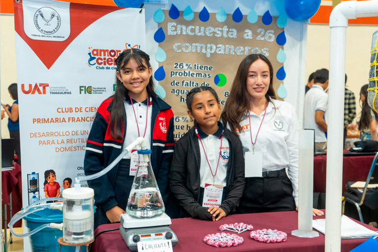 Destaca la UAT en regionales del certamen ExpoCiencias Tamaulipas