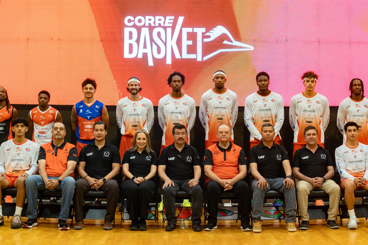 Presentan al Corre Basket UAT para la temporada 2026 de la LNBP