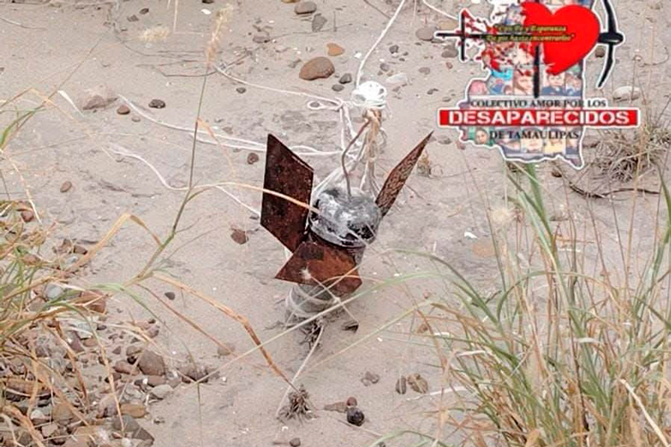 Ubican minas y restos óseos en Miguel Alemán