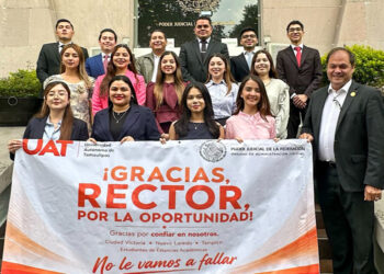 Egresados de UAT llegan al Poder Judicial